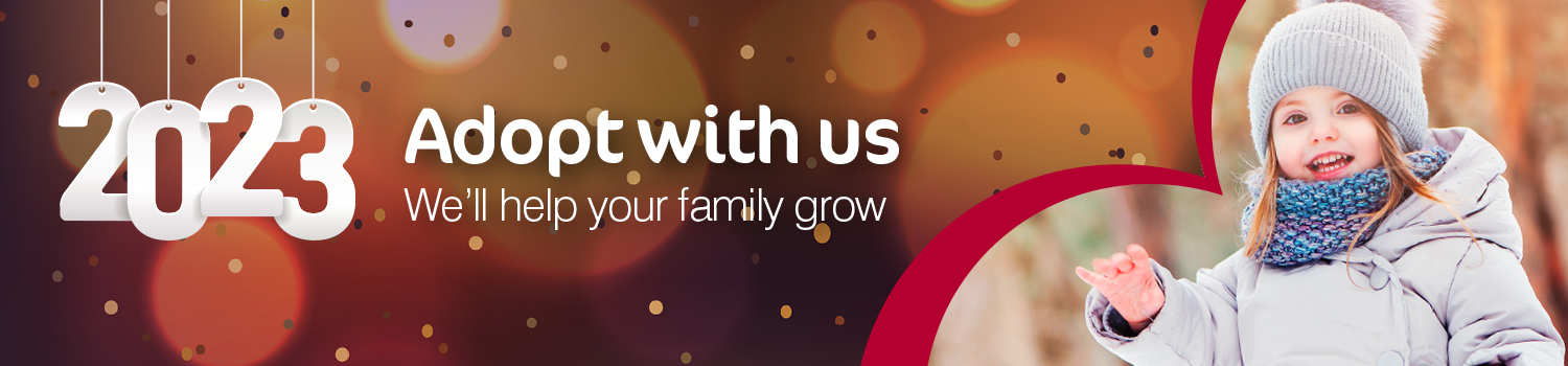 2023 adopt with us - we'll help your family grow